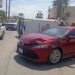 Vuelca ambulancia del ISSSTE tras chocar con taxi en cruce de Carranza y Alejo González. 