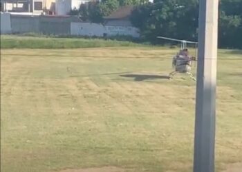 El helicóptero de la Secretaría de Seguridad Pública de Coahuila realizó recorridos de vigilancia sobre distintos sectores de Piedras Negras como parte de los operativos de seguridad en la Región Norte.