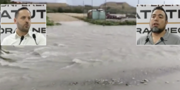 Director de Obras Públicas reconoció que el nuevo fraccionamiento “El Álamo” se ubica sobre un cauce natural de agua.