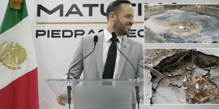 Jacobo reconoció que la crisis del drenaje sanitario en Piedras Negras continuará durante años; quiere reelegirse y ser gobernador.