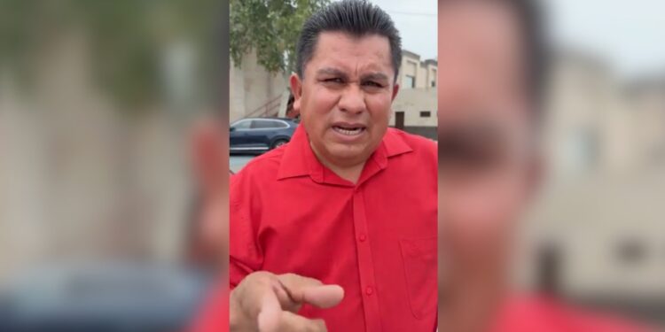 orenzo Menera difundió un mensaje previo a su comparecencia ante autoridades municipales.