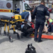 El motociclista quedó internado en el Hospital General de Zona No. 11 del IMSS tras sufrir lesiones de consideración en el accidente ocurrido sobre el bulevar Eliseo Mendoza Berrueto.