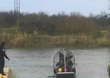 Recuperan cuerpo de migrante sin vida en el Río Bravo a la altura de Shelby Park.