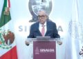 Solicita licencia Rubén Rocha Moya al cargo de gobernador de Sinaloa. 