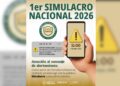 Realizarán simulacro como parte del ejercicio nacional de Protección Civil.