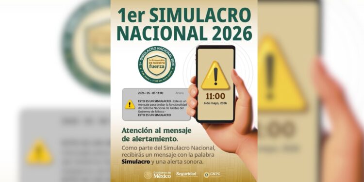 Realizarán simulacro como parte del ejercicio nacional de Protección Civil.
