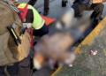 El ciclista fue trasladado al Hospital General Dr. Salvador Chavarría tras el accidente ocurrido sobre el bulevar República.
