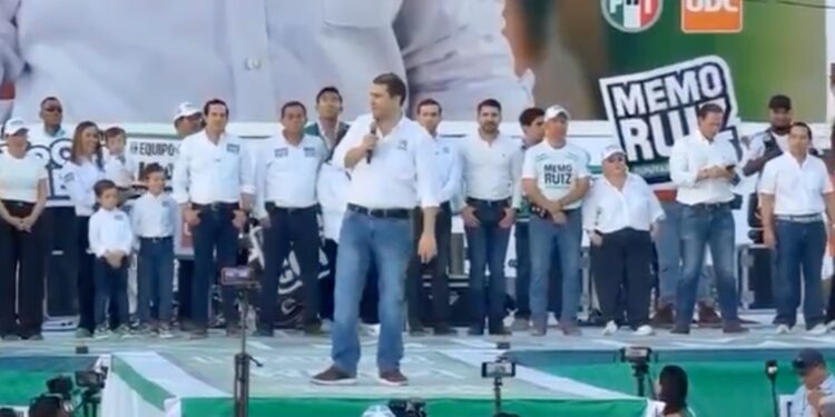 Diego Rodríguez aseguró durante el cierre de campaña de Memo Ruiz que el PRI recuperará la Presidencia Municipal de Piedras Negras en las elecciones de 2027.