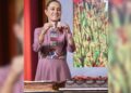 La presidenta recibió “Las Mañanitas” en Palacio Nacional; y prevé celebración sencilla en familia.