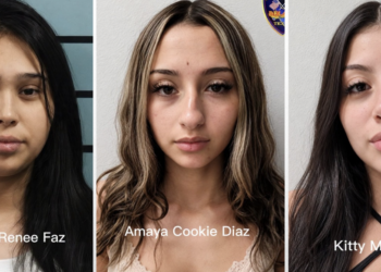 Las tres detenidas fueron ingresadas al centro de detención tras ser acusadas de homicidio en Del Río, Texas.