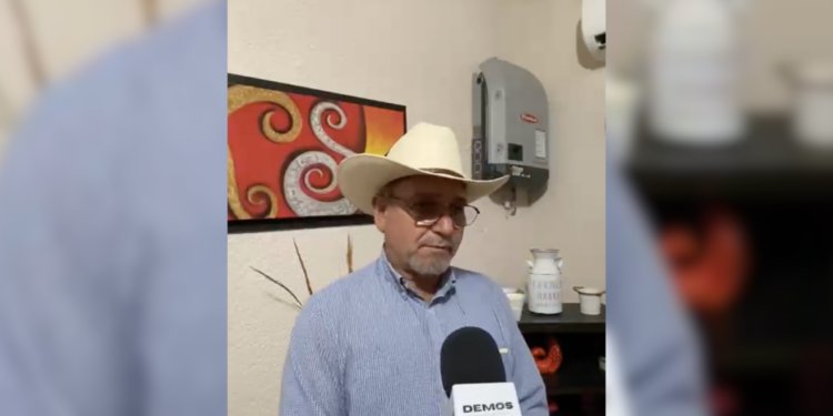 David Aguirre Arredondo, presidente de la Asociación Ganadera Local de Zaragoza.