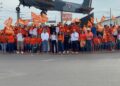 Cierra Gabriela López campaña con evento en la Rotonda del Avioncito.