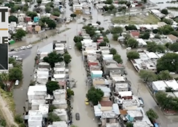 Las lluvias registradas esta semana volvieron a exhibir la falta de infraestructura pluvial en Piedras Negras.