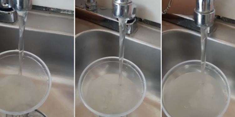 Reportan agua turbia en Lomas de la Villa; vecinos aseguran que Menera “decía la verdad”.