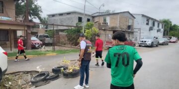 El vocero de SIMAS, Alexis González, no informó una fecha para iniciar la reparación del socavón de la Bravo.
