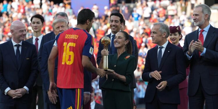 Final del Mundial reúne a líderes de México, EU y Canadá.