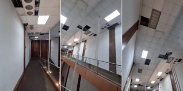 Tras temporada de graduaciones, exhiben daños en Teatro José Manuel Maldonado.