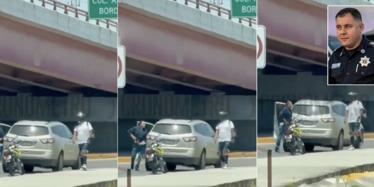 Reconoce Policía que investigó caso de conductor armado hasta que video se hizo viral.