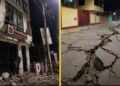 Continúan rescates tras sismo mortal en el centro de Perú.