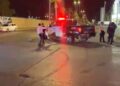 La patrulla número 2585 se vio involucrada en accidente vial.