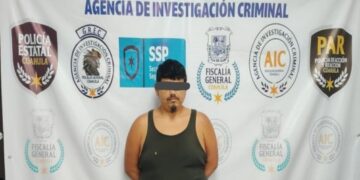 Capturan a presunto responsable de violento asalto a taquera.