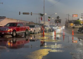 Minimiza Municipio problema de drenaje en Ruta Fiscal; dice que solo es “encharcamiento”.